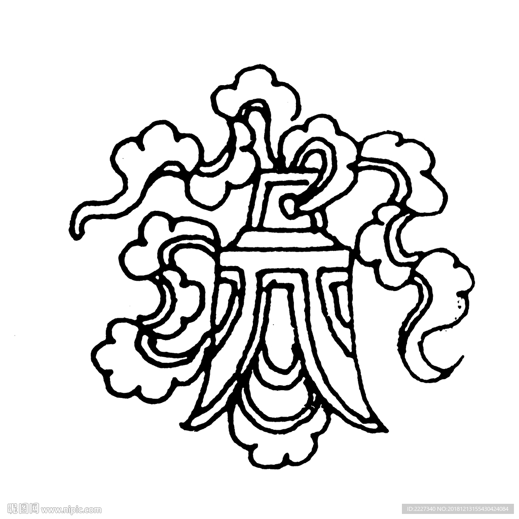 古代纹理 吉祥图案 伏羲八卦