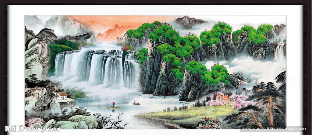 大厅山水画 客厅山水画