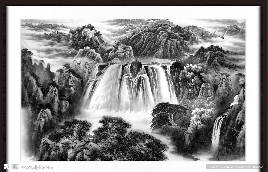 山水画 江山多娇