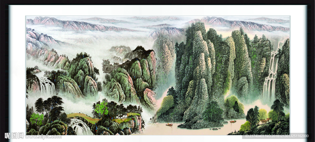 山水画 江山多娇