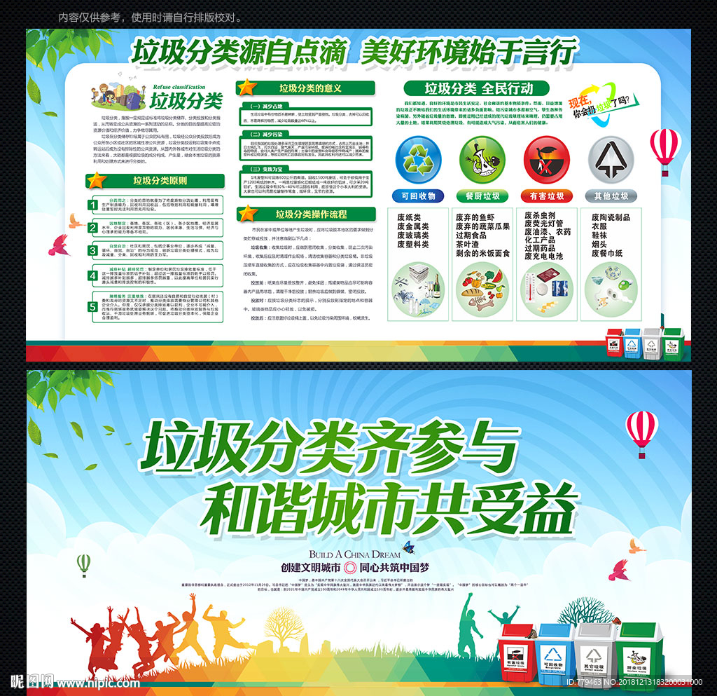垃圾分类宣传栏