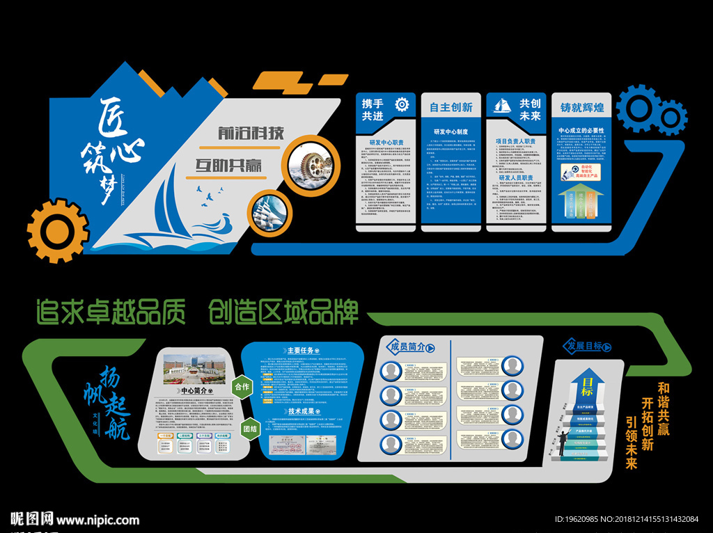 企业文化墙的