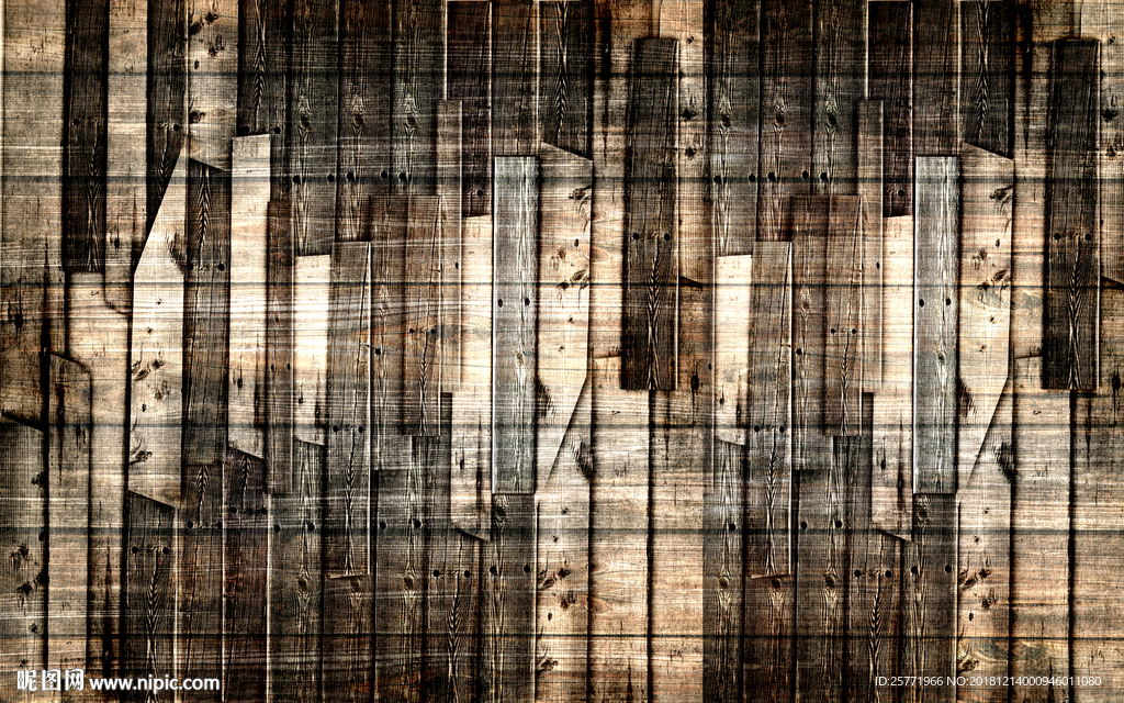 木板 工装背景 复古背景墙