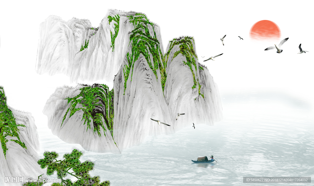 山水画