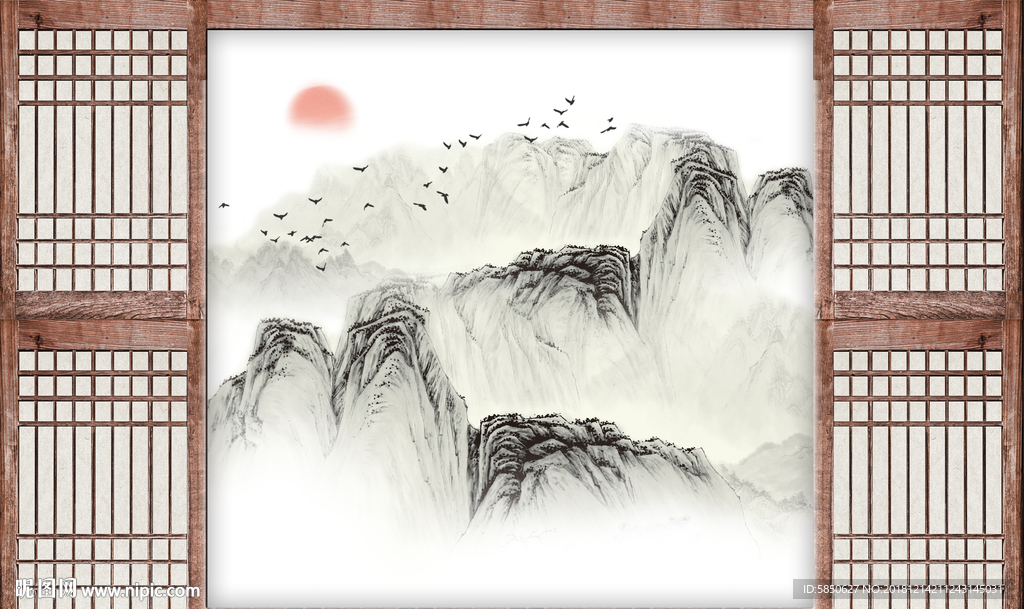 山水画