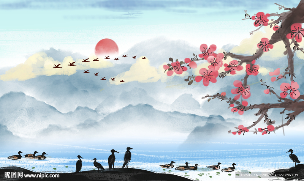山水画