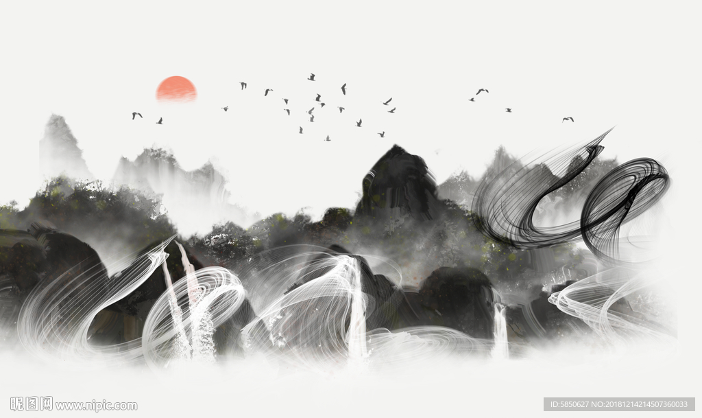山水画