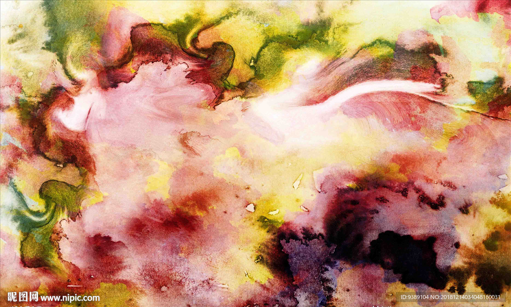 抽象油画