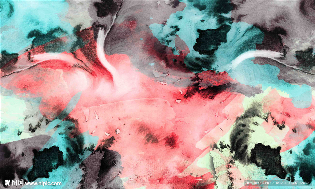 抽象油画