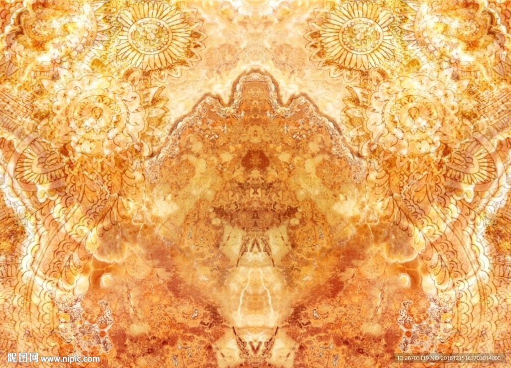 新款大理石纹电视背景墙