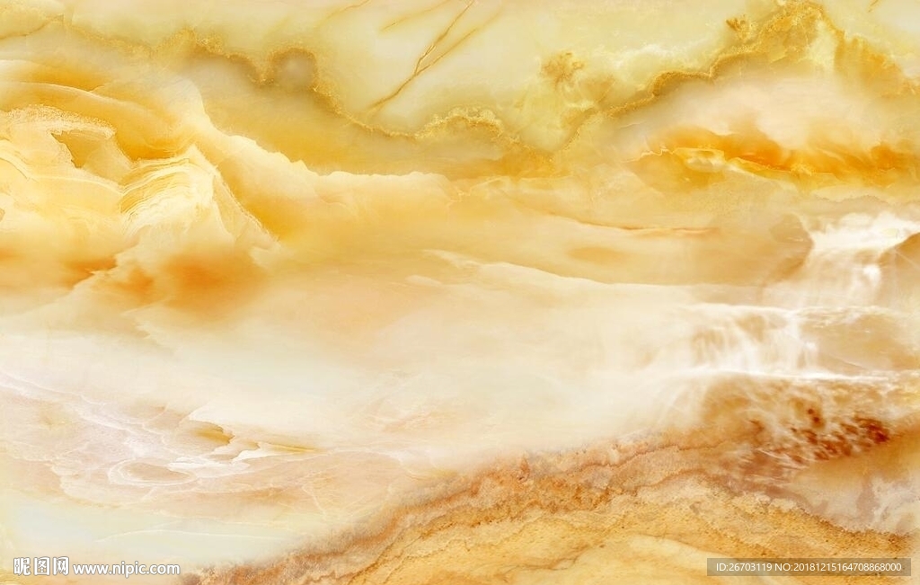 新款大理石山水背景墙