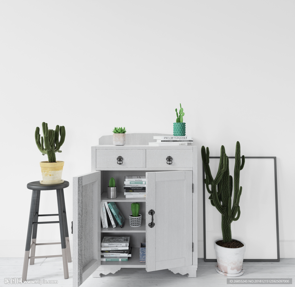 装饰画背景墙样机