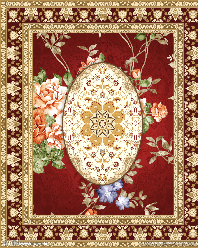 红色地毯 大型彩印地毯