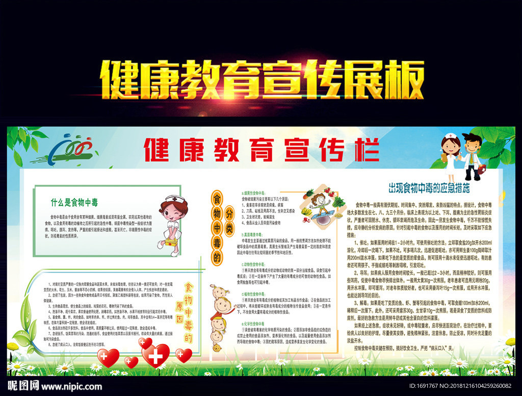 健康教育宣传栏