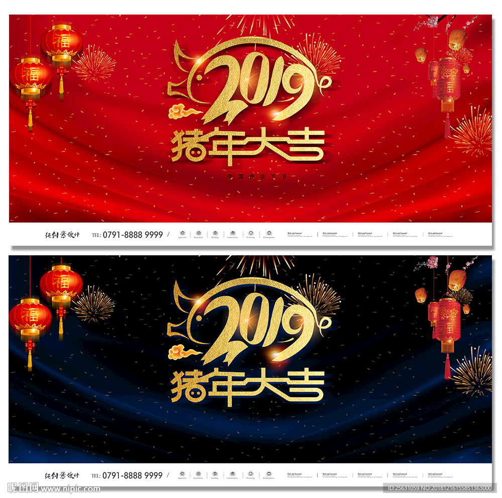 2019猪年