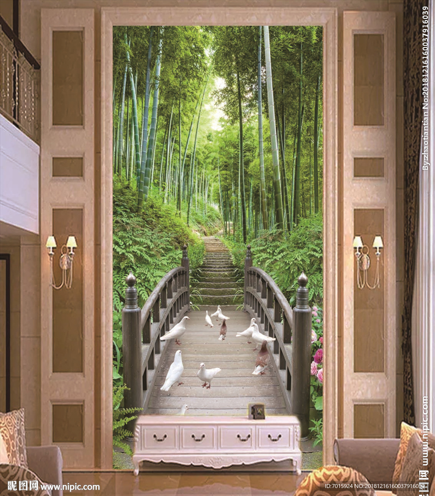 人间仙境 山水人间 仙境荷花