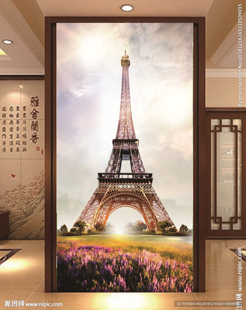 建筑物背景 有名建筑 玄关