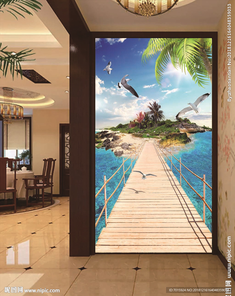 人间仙境 山水人间 仙境荷花