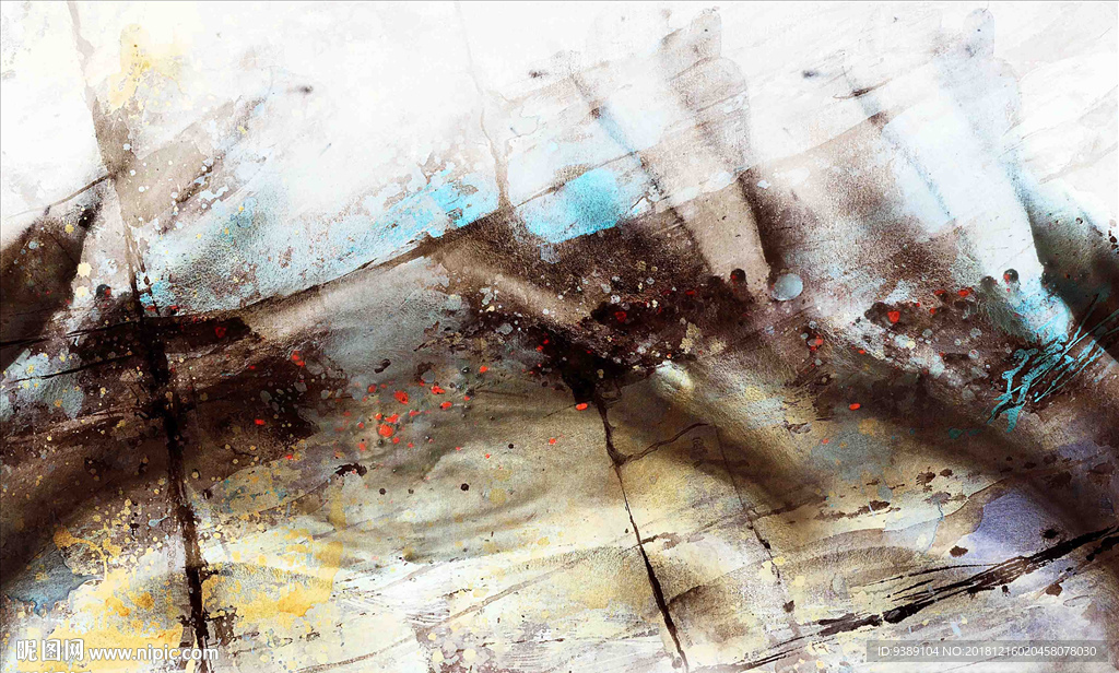 抽象油画