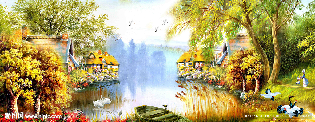 风景油画