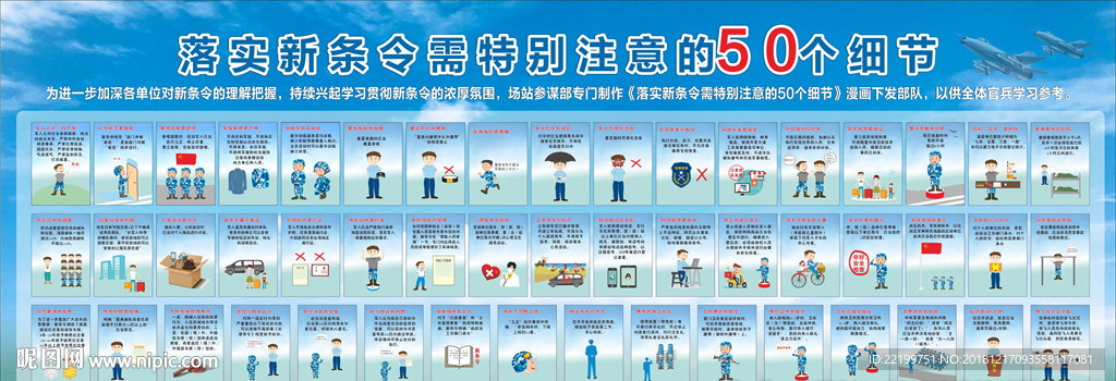 新条令五十个细节