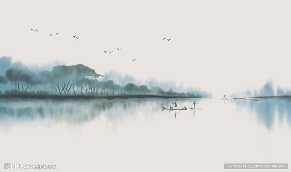 山水画