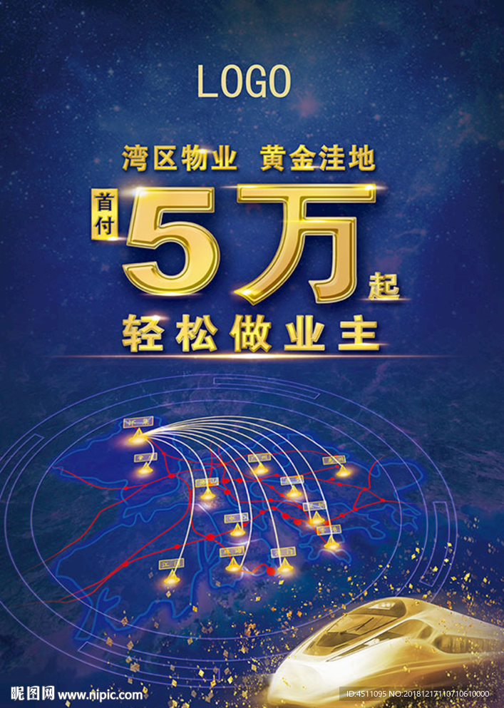 大湾区房产单张