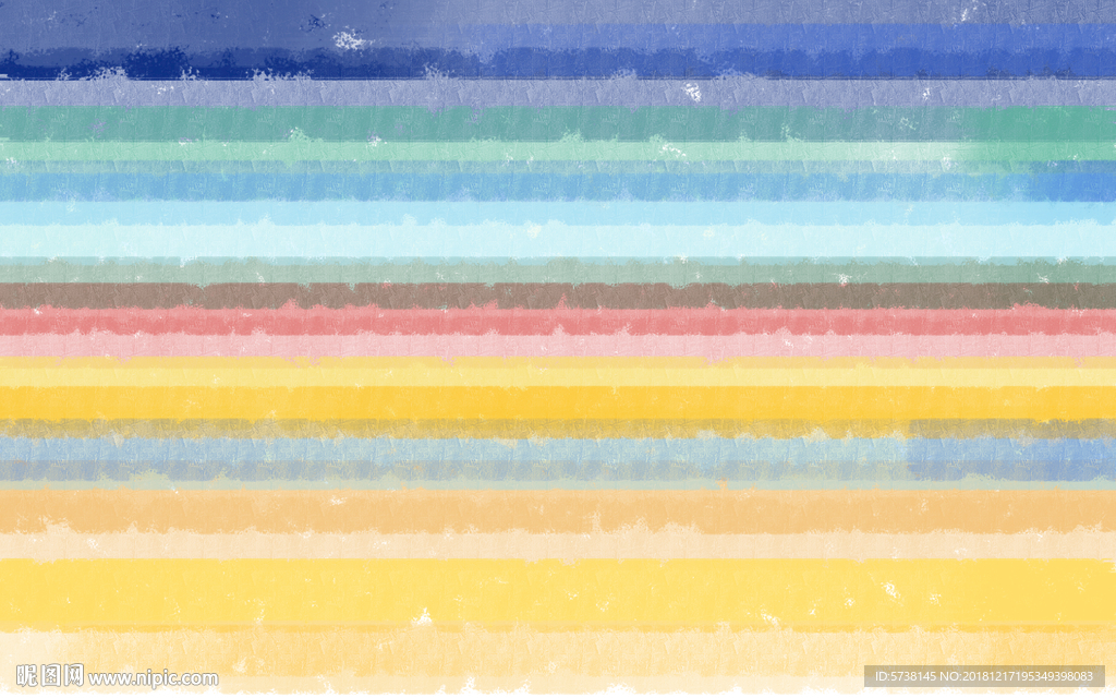 绘抽象彩虹玄关屏风背景底纹素材