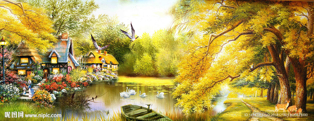 风景油画
