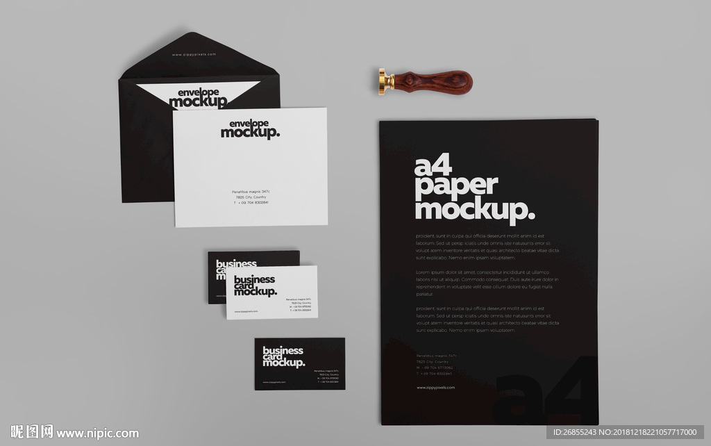 VI样机企业形象样机