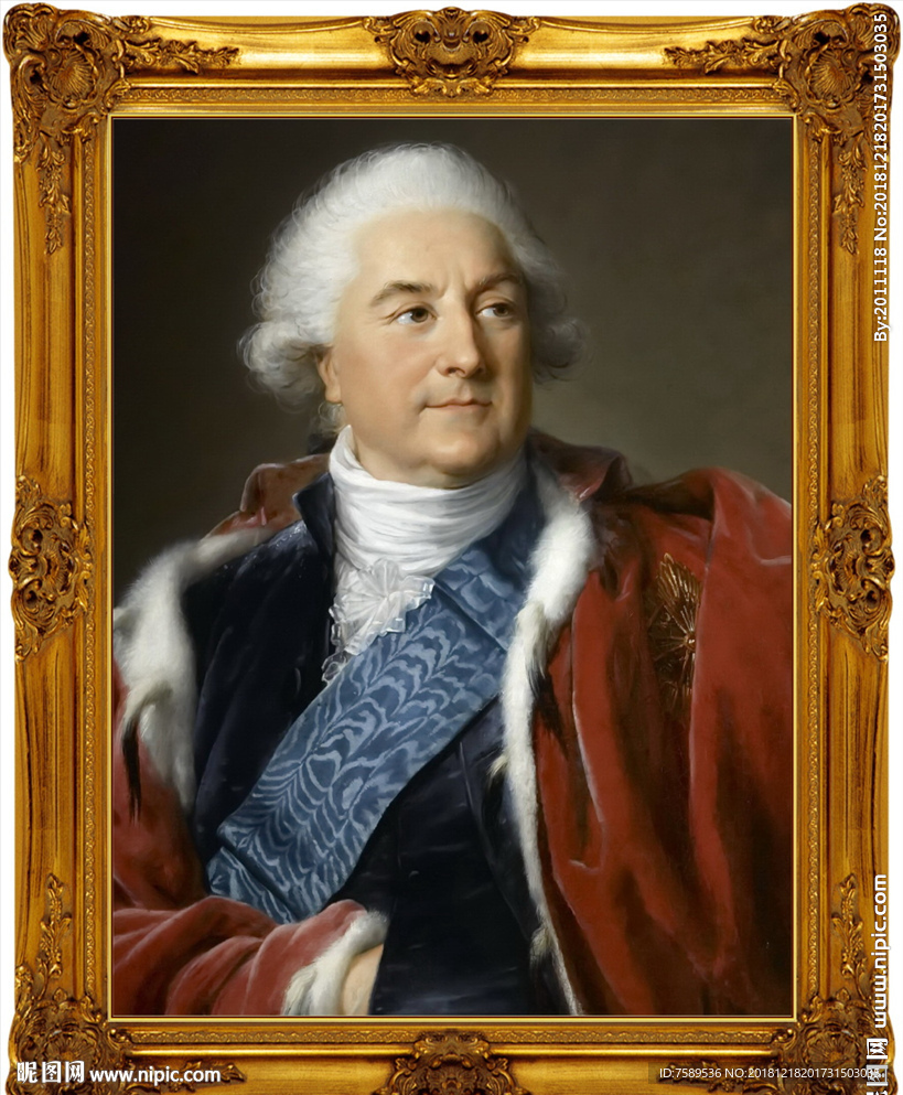 高清宫廷贵族油画