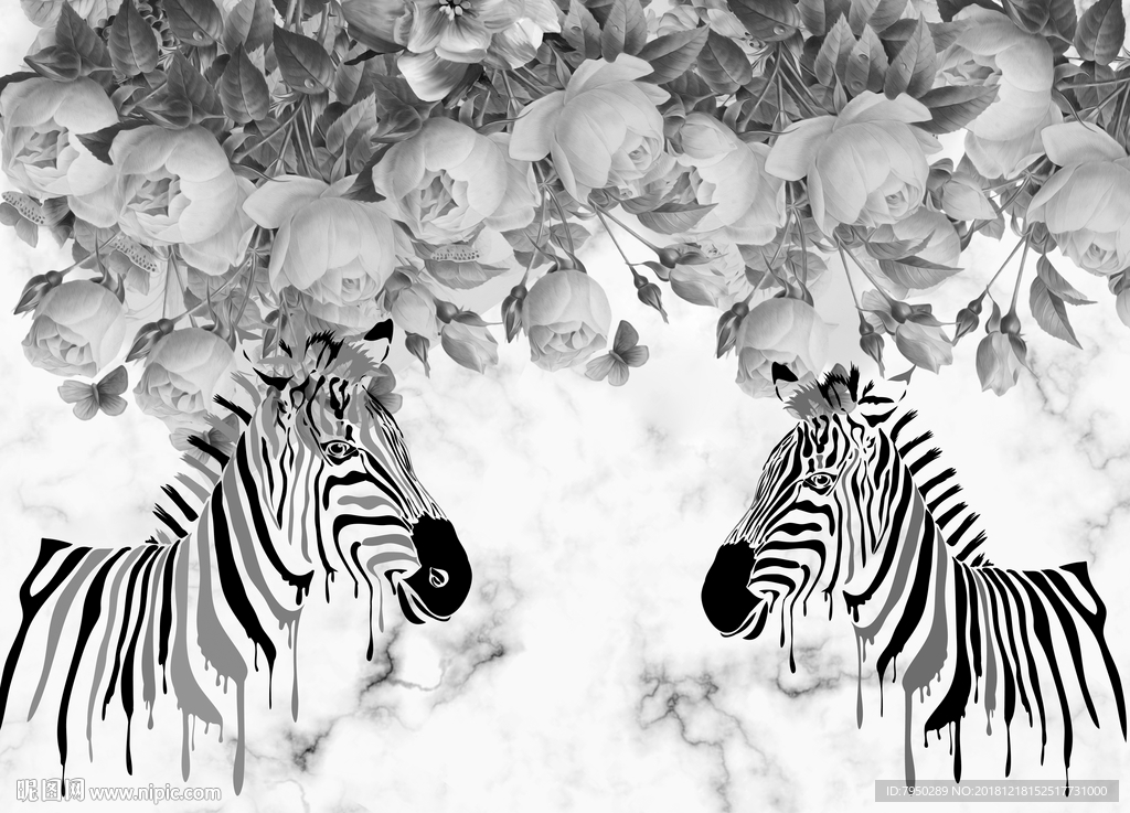 现代简约时尚背景墙