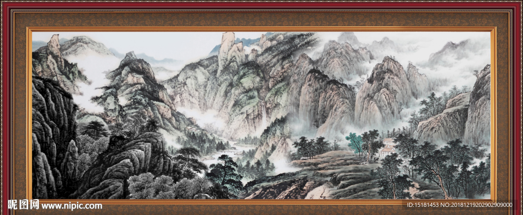 国画山水