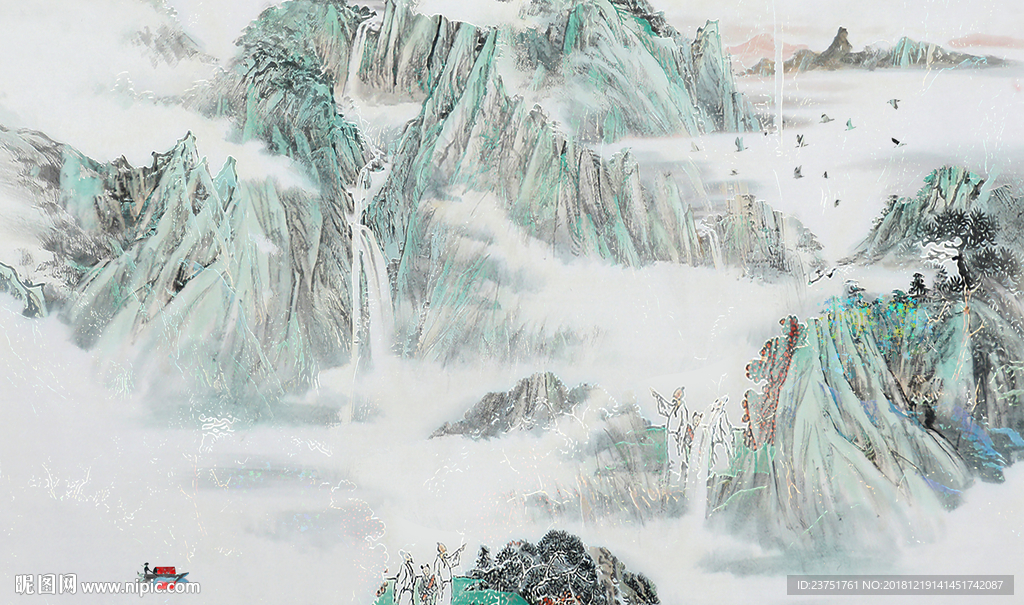 水墨山水