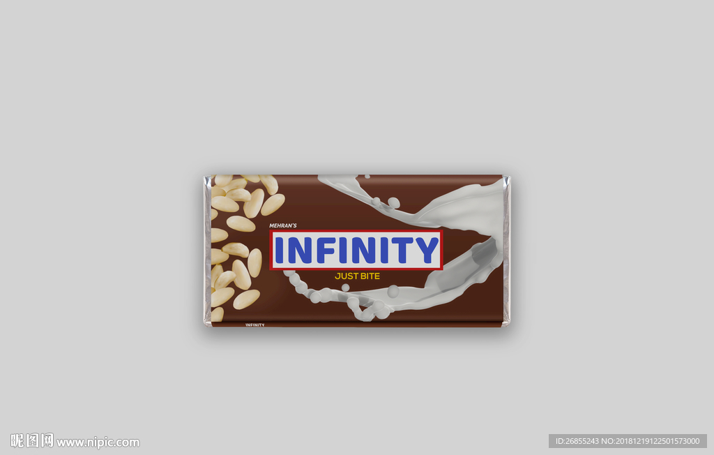 巧克力包装样机