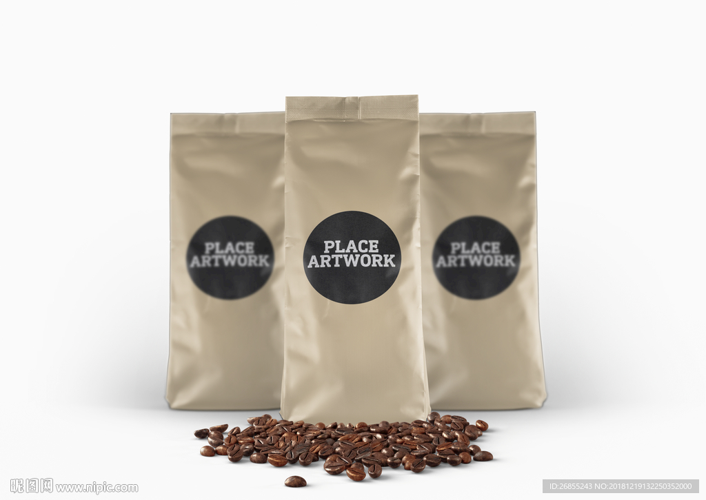 咖啡豆包装袋样机