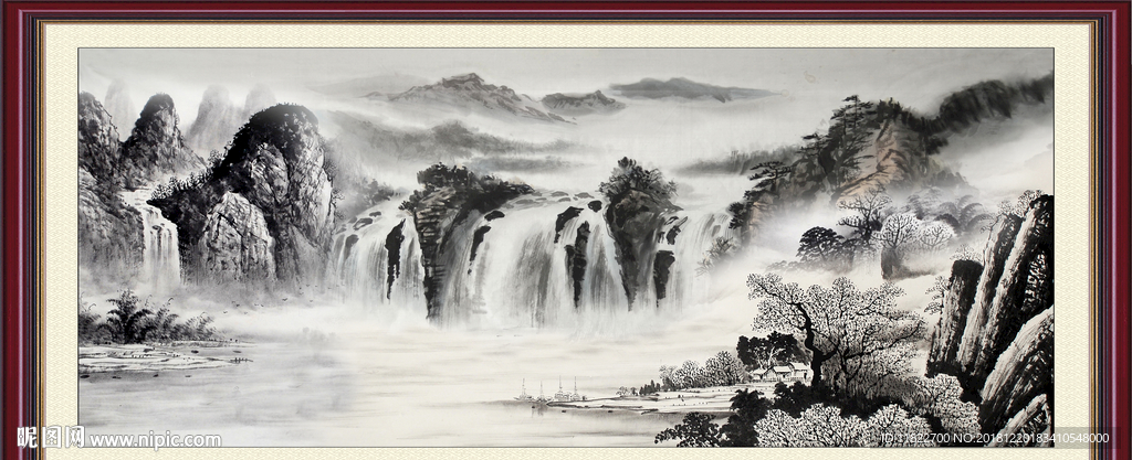 国画水墨画