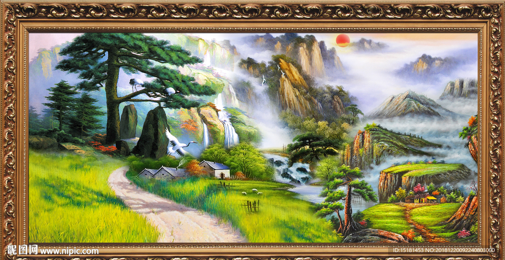 迎客松 迎客松海报 迎客松画册