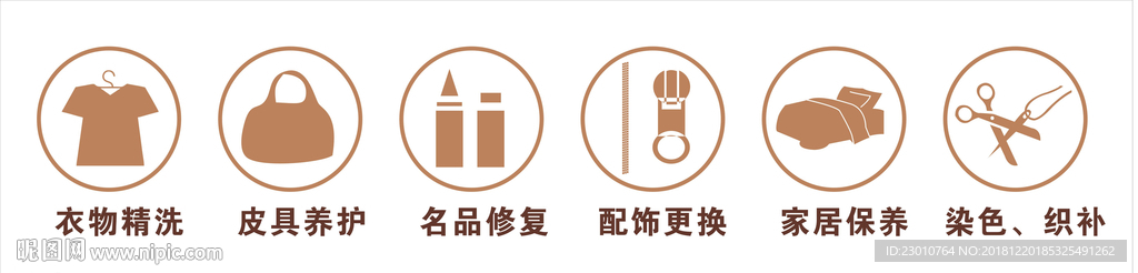 干洗标志