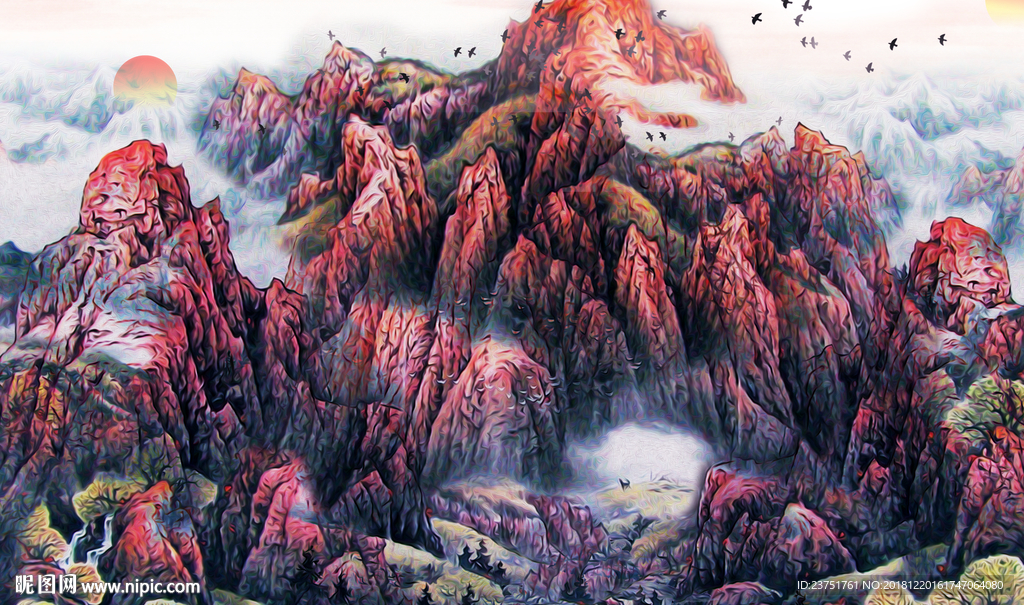 新中式装饰画