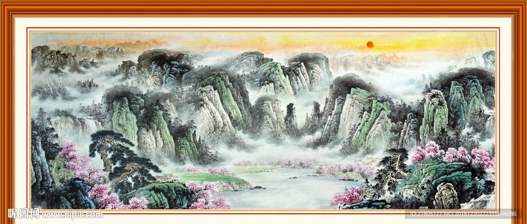 山水画