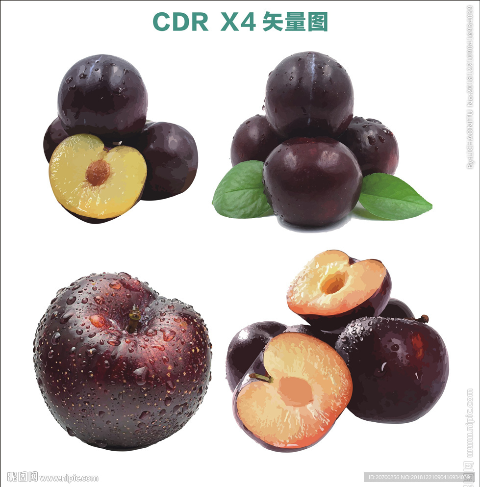 黑布林矢量素材