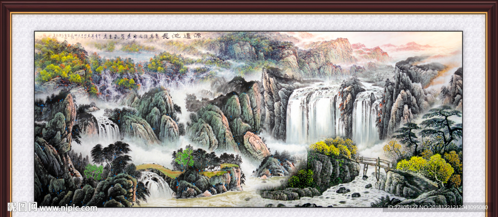 巨幅山水画00026