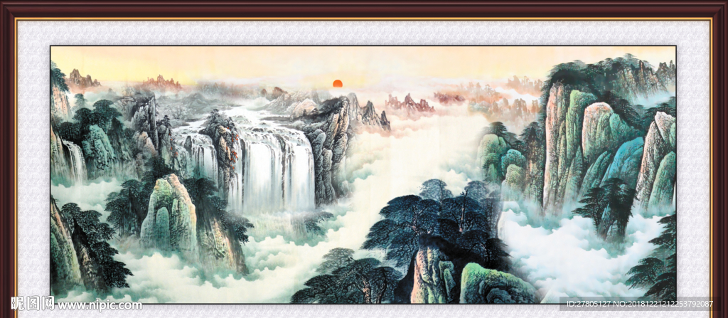 巨幅山水画00025