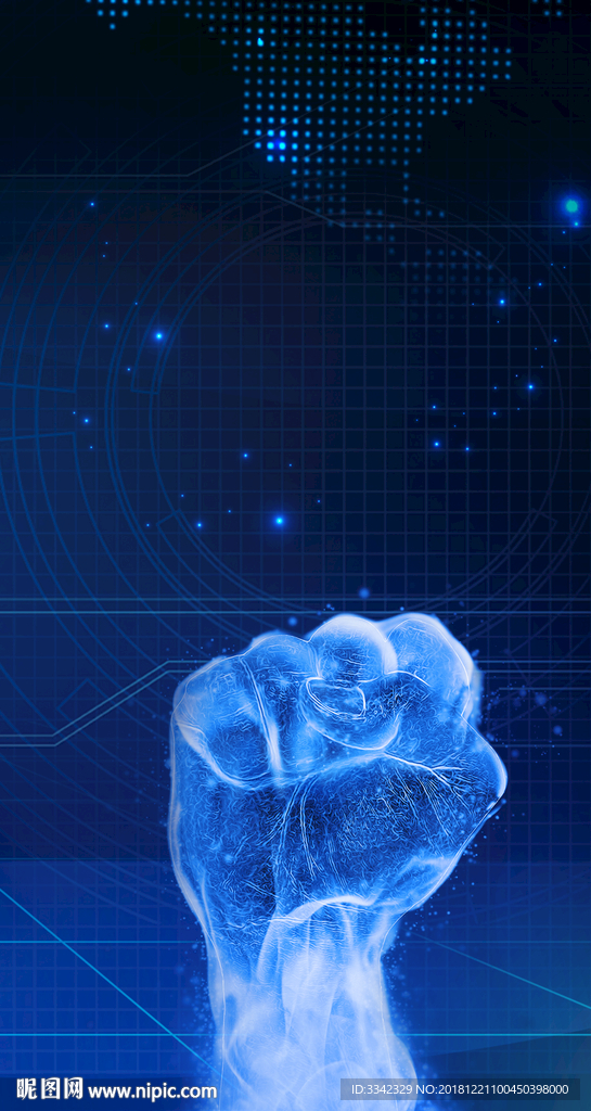 科技背景 蓝色背景 元素