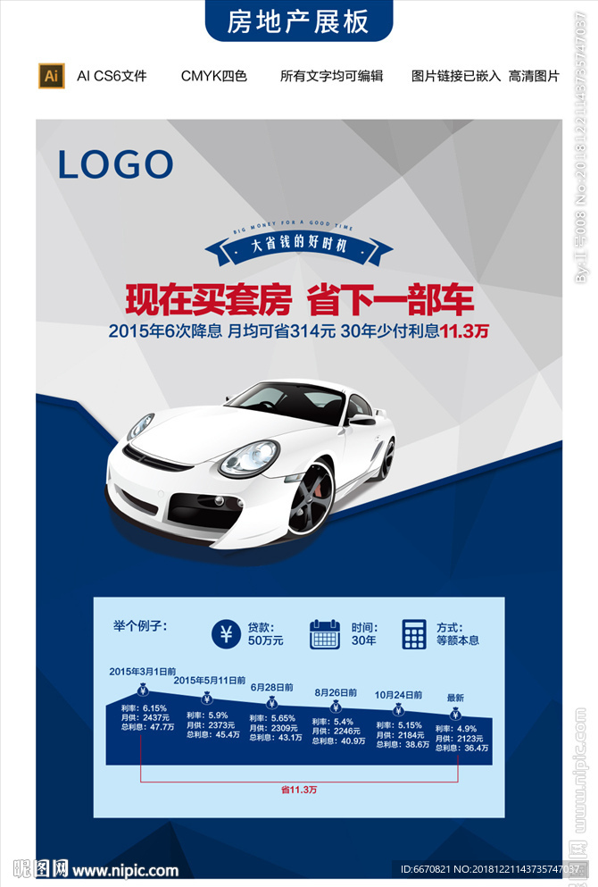 房地产展板