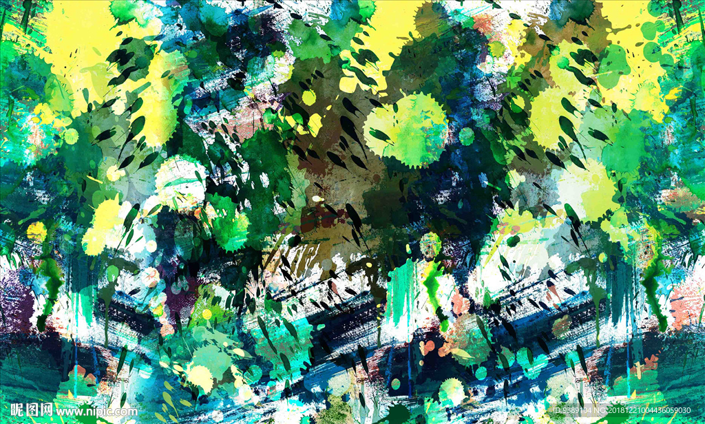 抽象油画