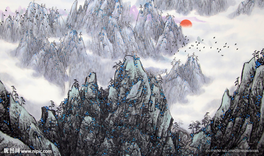 山水国画