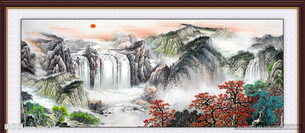 巨幅山水画00013