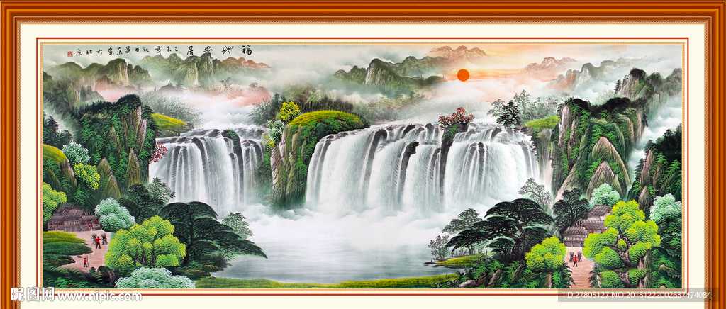 巨幅山水画00006